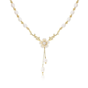 Collar de flores para mujer, novedad de 2025