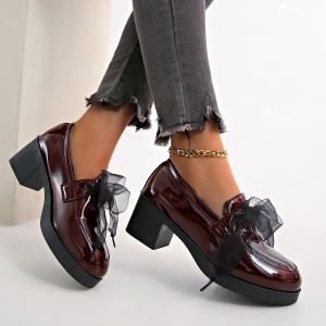 Autumn new chunky heel fashionable women's high-heel shoes